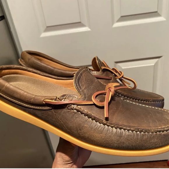 Easymoc Other - New Easymoc Cozymoc Brown Leather Slippers size 12.
No shoebox included.
